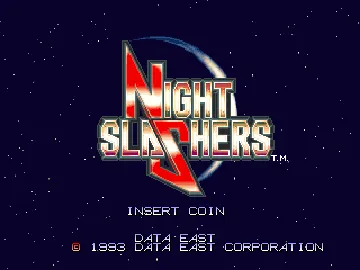 Night Slashers (Korea Rev 1.3) screen shot title